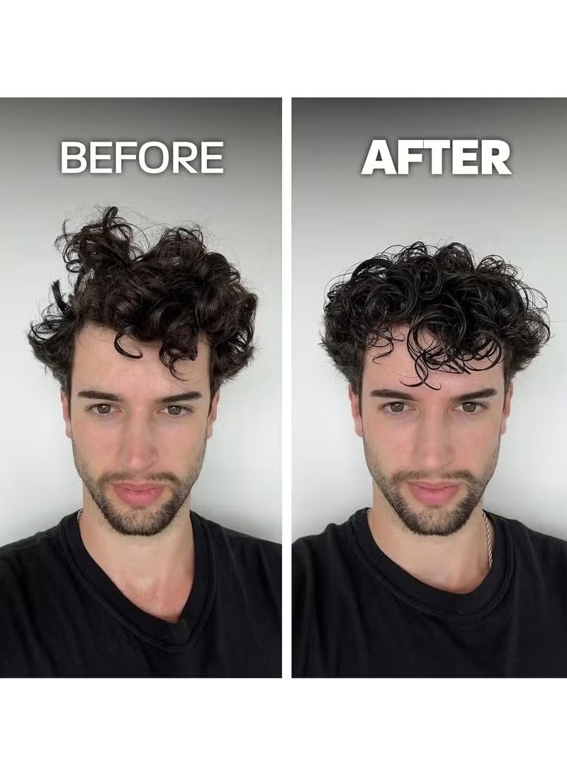 Based Leave-In Conditioner, Instant Frizz Control, Hydrates & Nourishes Hair, Premium Leave-In Conditioner for Men, Healthy Frizz-Free Hair in Minutes (6.8oz Pack of 1) - Image 2